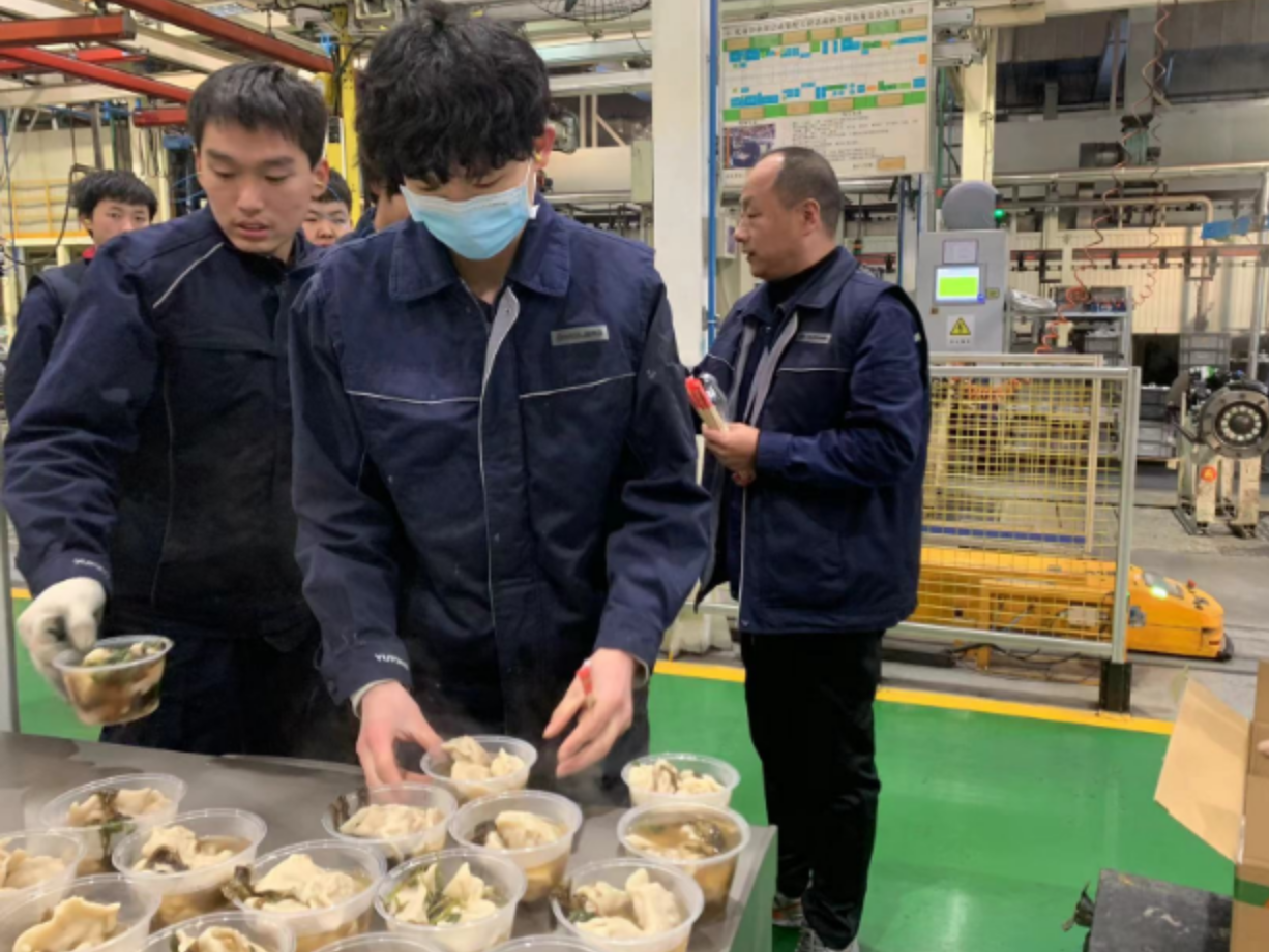 情暖冬至，“饺”香四溢